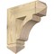 Ekena Millwork Legacy Arts & Crafts Rough Sawn Bracket, Douglas Fir, 6"W x 22"D x 22"H BKT06X22X22LEC03RDF - alternate 1